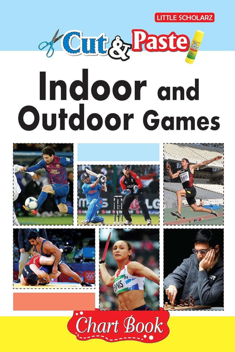 Cut & Paste Indoor and Outdoor Games Chart Book
