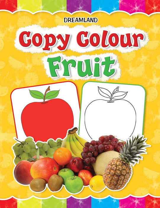 Copy Colour Fruits