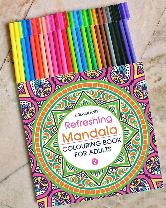  02. Refreshing Mandala Colouring Book - 2