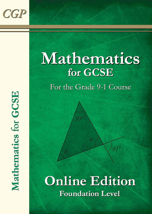 Mathematics For Gcse Online Edition Foundation Level
