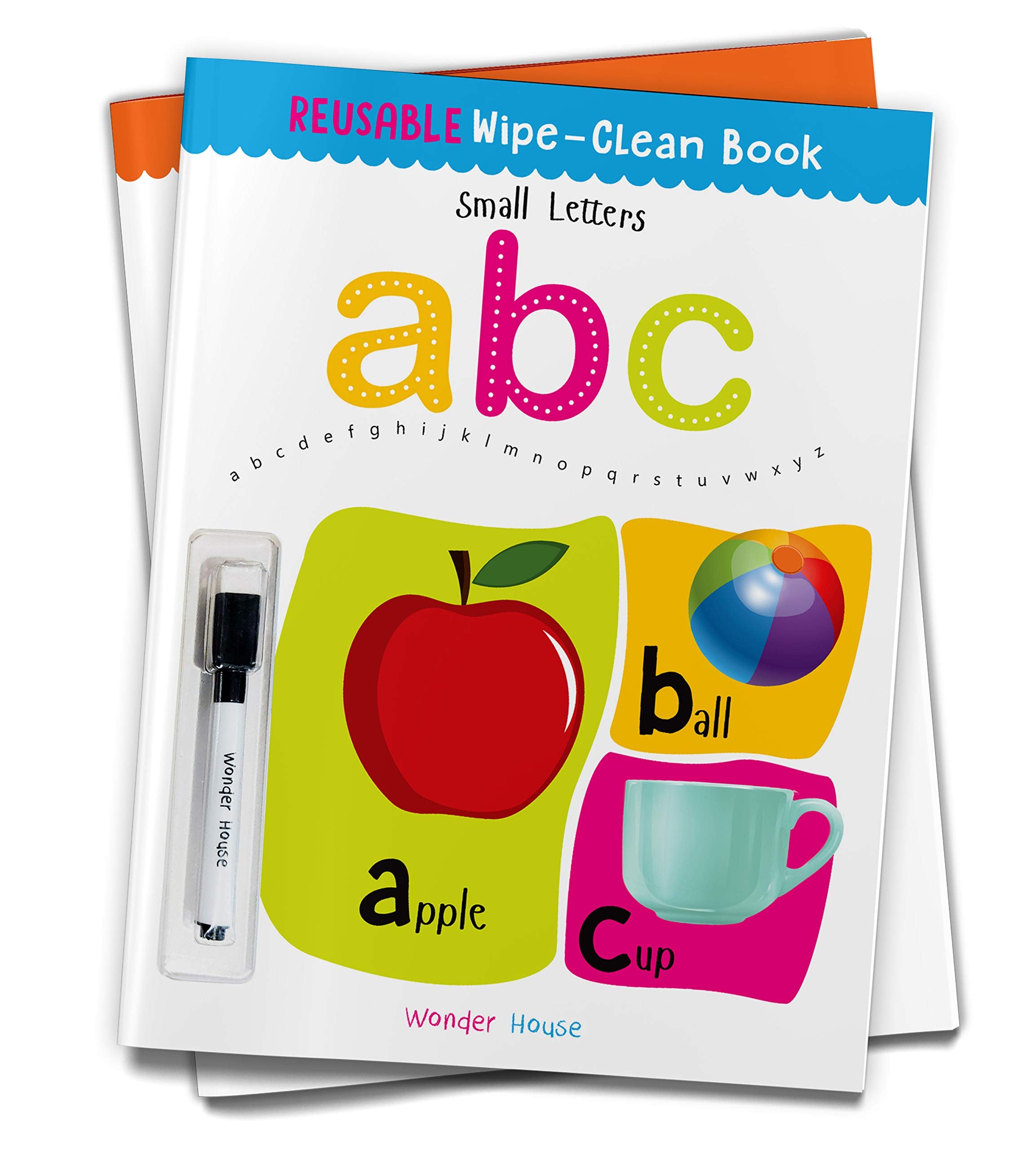 Reusable Wipe And Clean Book - Small Letters