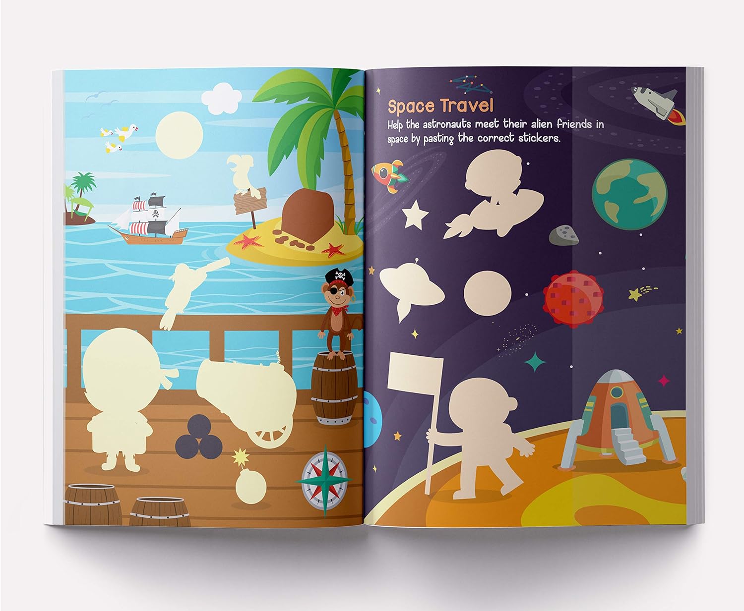 My First Adventures Sticker Book: with 100+ Stickers – Book Mart W.L.L