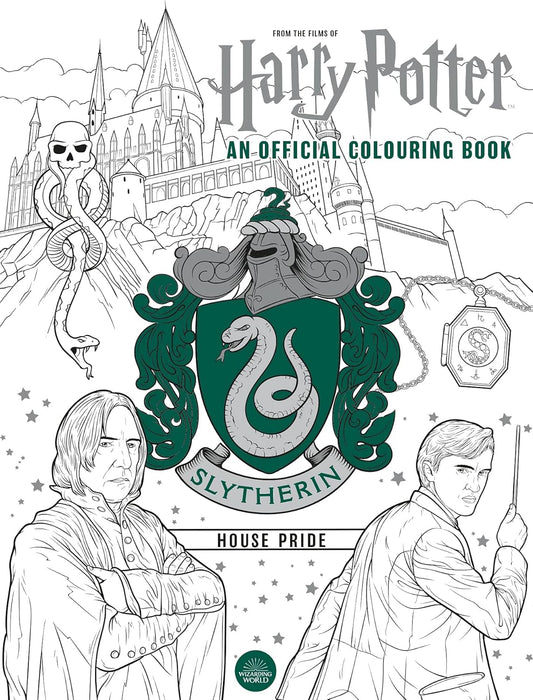 Harry Potter An Official Colouring Book Slytherin