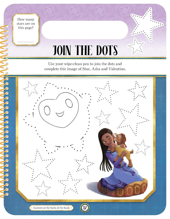 Disney Wish: Wipe Clean Activities