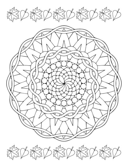 Mandala Colouring For Kids - 1