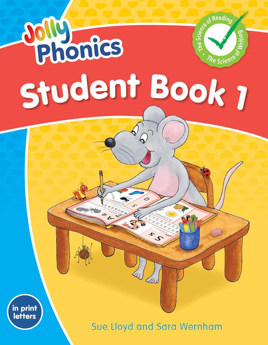 Jolly Phonics Student Book 1 inprint letters