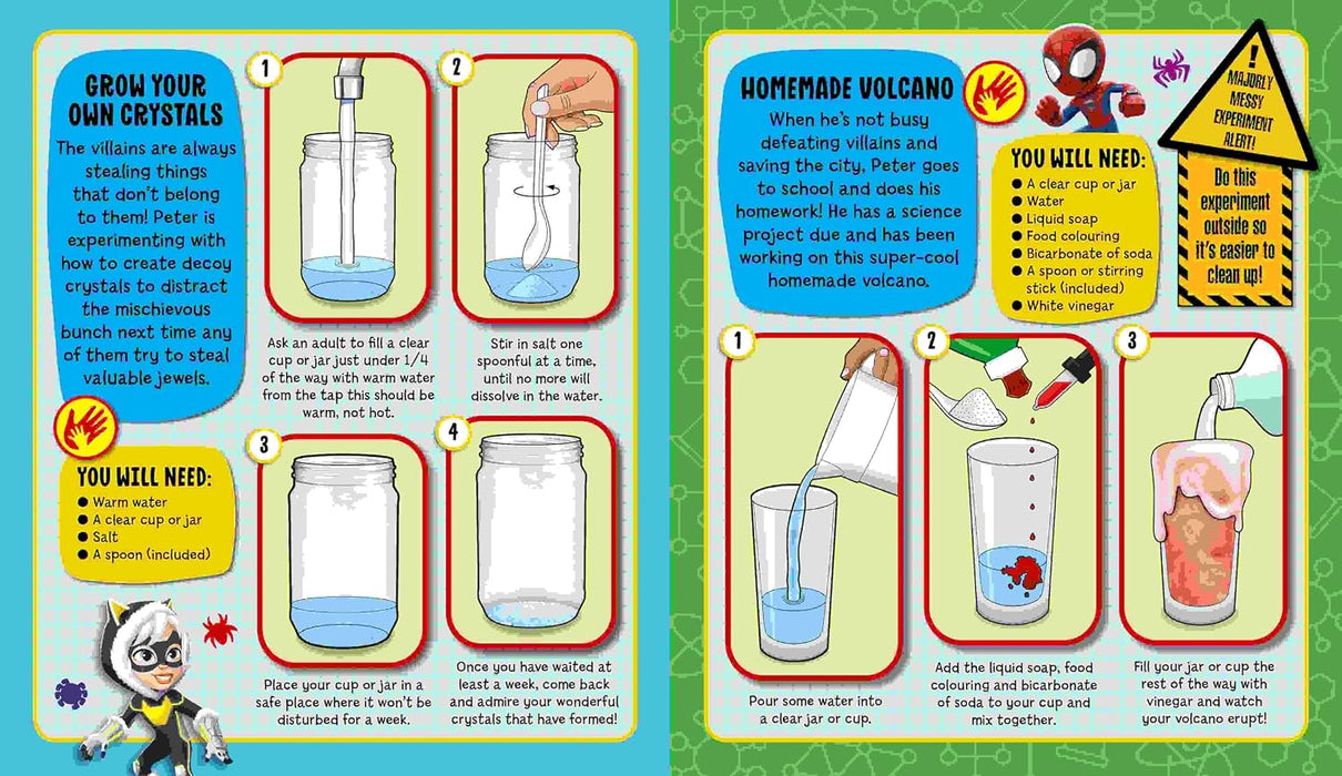 Marvel Spidey and his Amazing Friends: Slime Kit Activity Book and Craft Kit