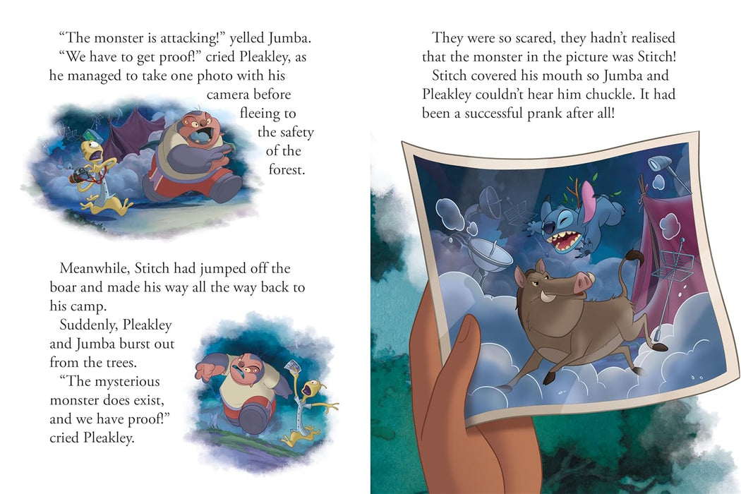Disney Stitch: Stitch Goes Camping: An on-the-go storybook adventure | Perfect for travelling and bedtime stories