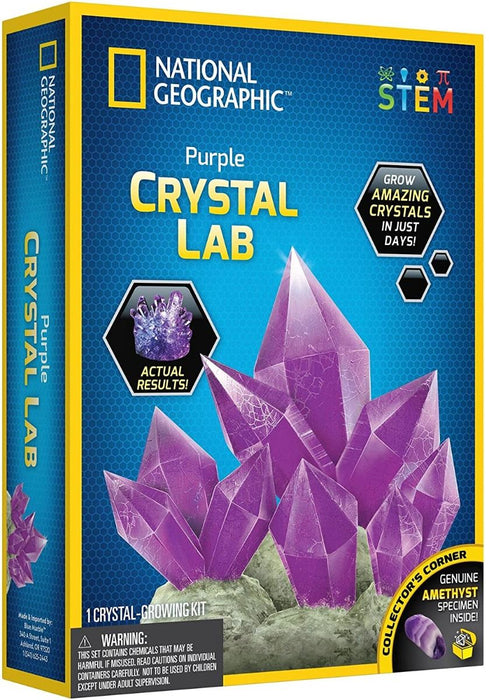 National Geographic Purple Crystal Lab