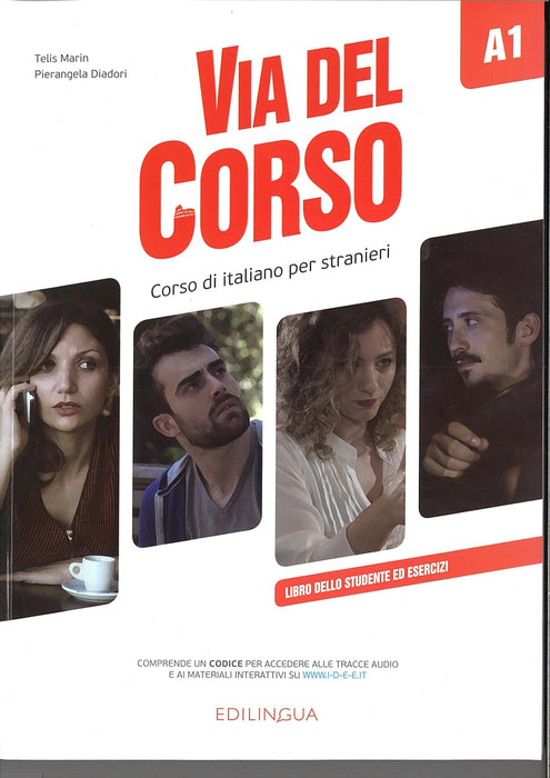 Via del Corso: Libro dello studente ed esercizi A1