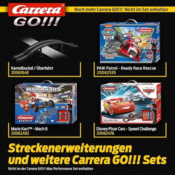 Carrera GO! Max Performance Trackset 6.3M 62548
