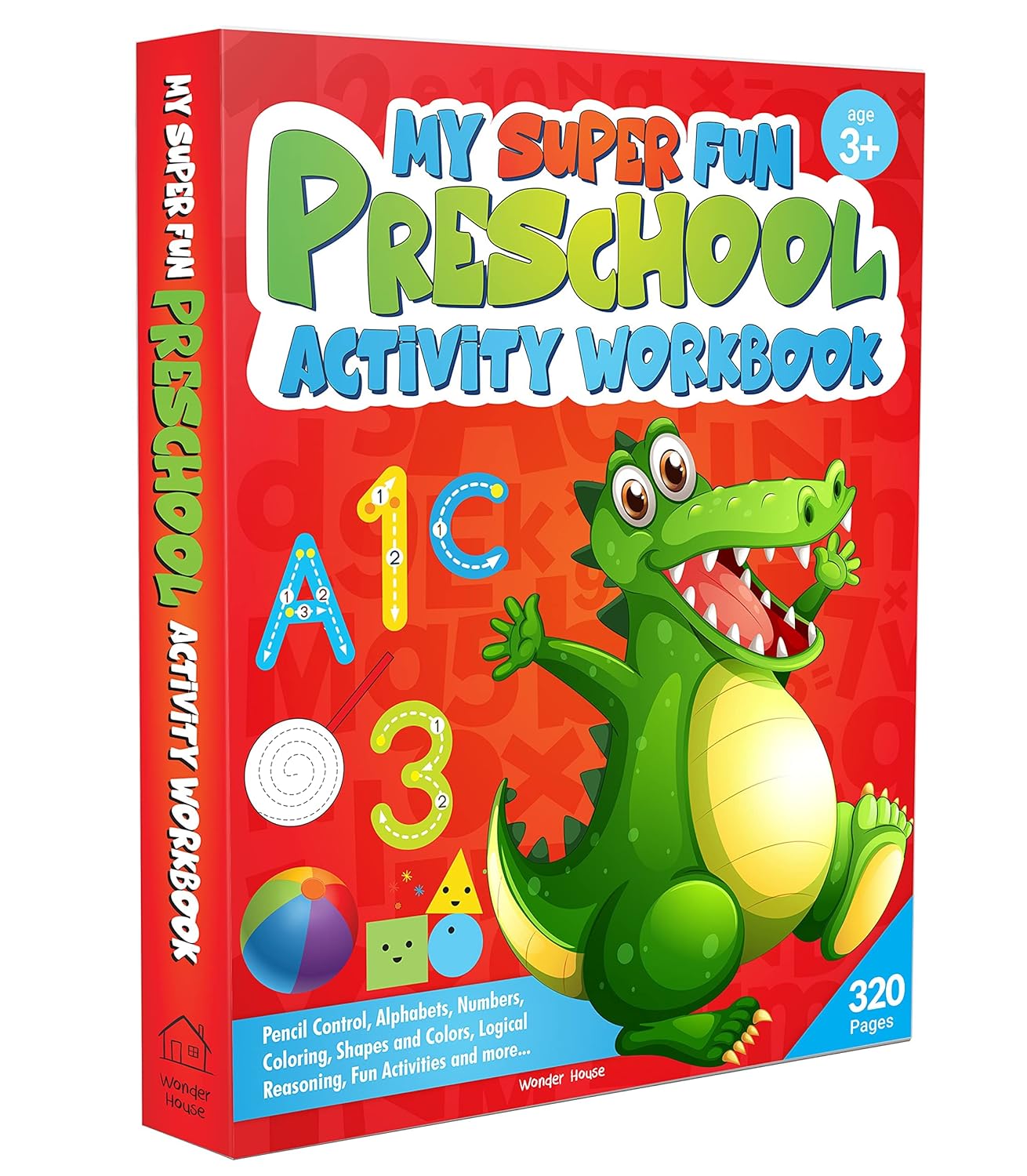 Activity Workbook Image My Super Fun Preshool Activity Workbook – Book Mart W.L.L