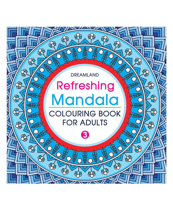 Refreshing Mandala Colouring Book - 3