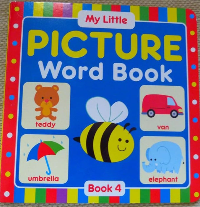 My Little Picture Word Book - Book 4