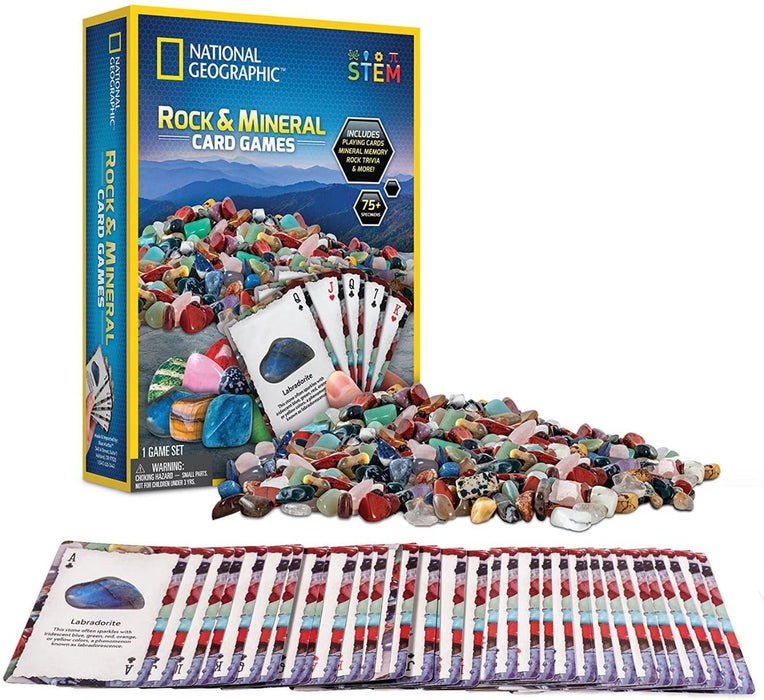 National Geographic Rock and Mineral Card Game