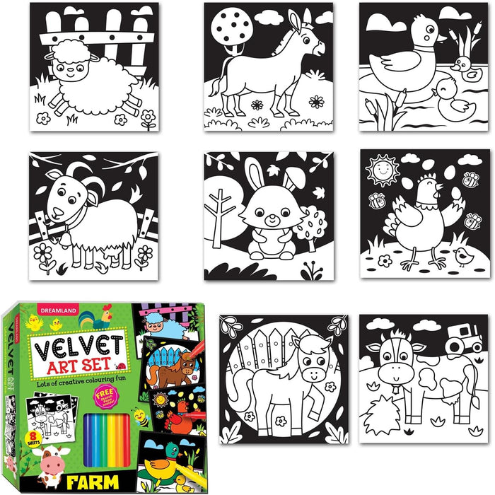 Velvet Art Set - Farm