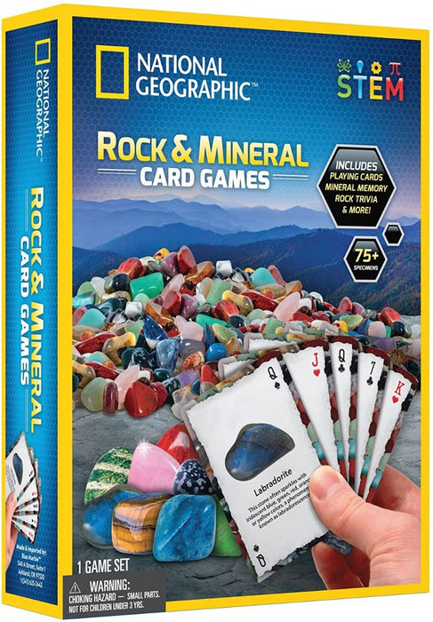 National Geographic Rock and Mineral Card Game