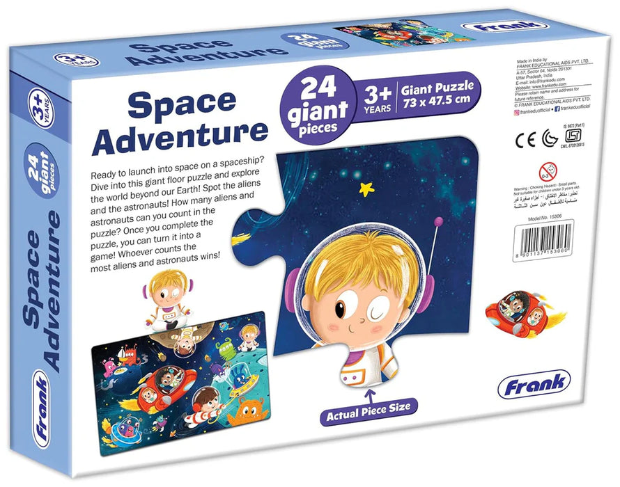 Frank Puzzle: Space Adventure (24 pieces)