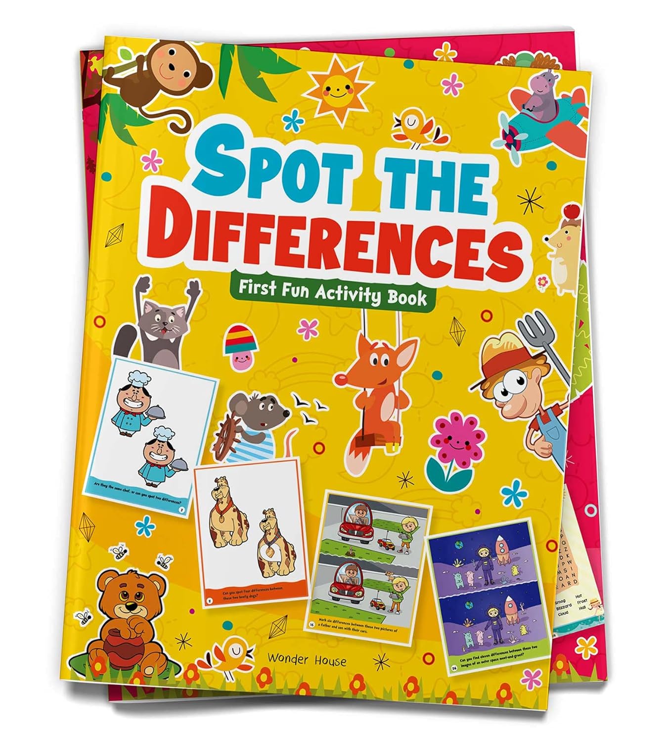 Spot The Difference : First Fun Activity Books For Kids