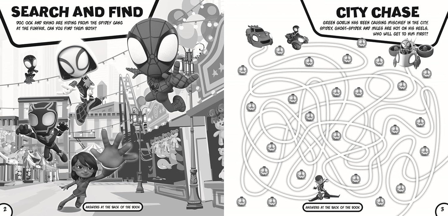 Marvel Spidey and his Amazing Friends 2 in 1 Activity Pack