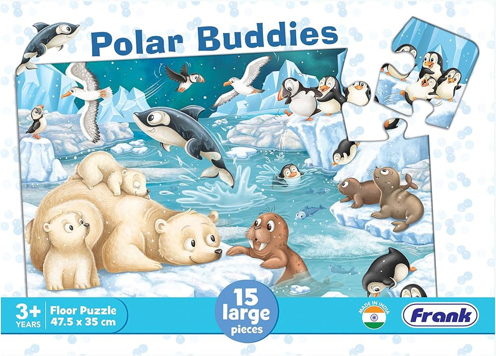 Frank Puzzle: Polar Buddies (15 pieces)
