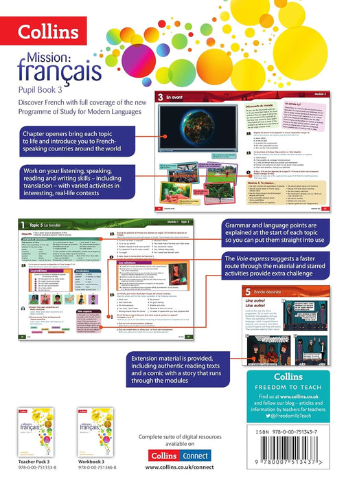 Mission: Français - Pupil Book 3
