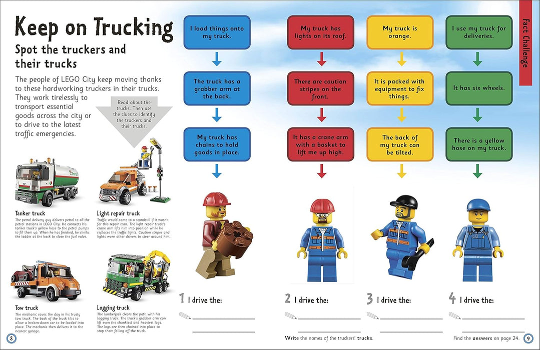 Ultimate Factivity Book: Lego City- On the