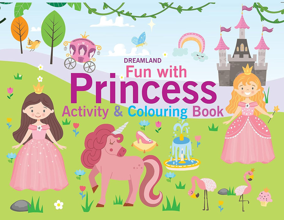 Fun With Princess Activity & Colouring Book