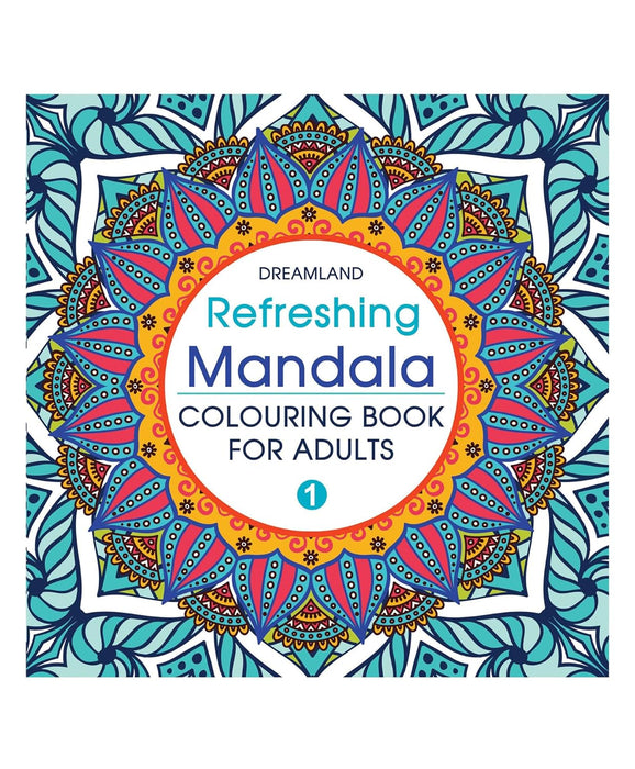Refreshing Mandala Colouring Book - 1