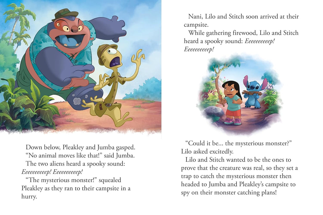 Disney Stitch: Stitch Goes Camping: An on-the-go storybook adventure | Perfect for travelling and bedtime stories