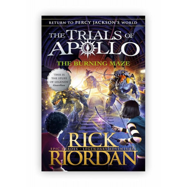 The Trials of Apollo(Book 3) - The Burning Maze