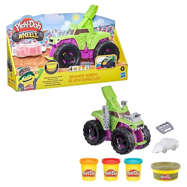 Play-Doh Wheels Chompin' Monster Truck F1322