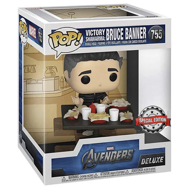 Funko Pop Deluxe: Marvel- Bruce Banner Shawarma (Exc)