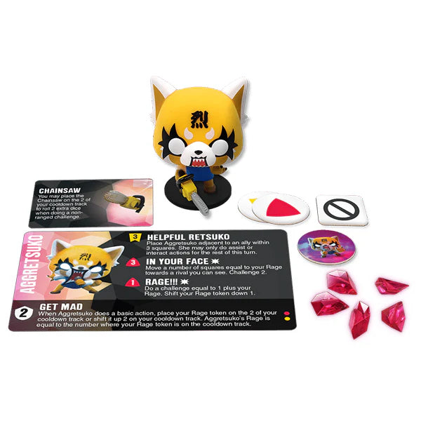Funkoverse: Aggretsuko 100- Expansion Solo