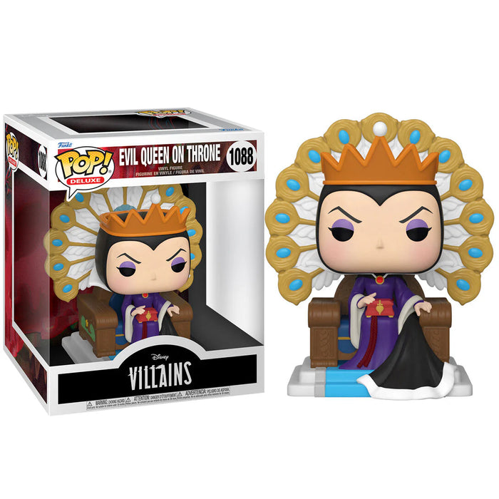 Pop Deluxe! Disney: Villains- Evil Queen On Throne