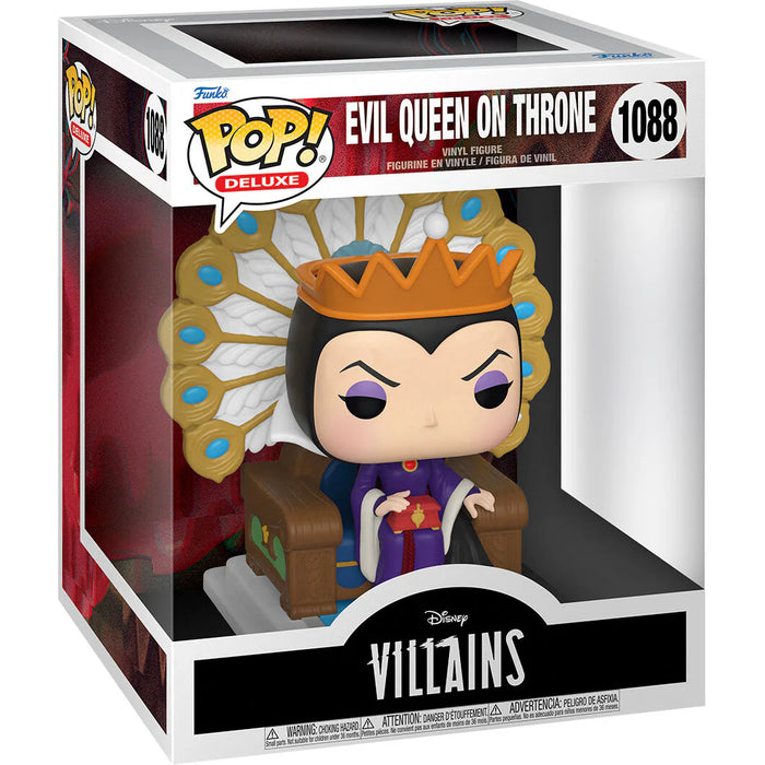 Pop Deluxe! Disney: Villains- Evil Queen On Throne