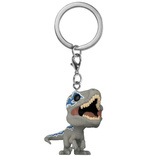 FUNKO POP KEYCHAIN: JURASSIC WORLD 3 - VELOCIRAPTOR BLUE