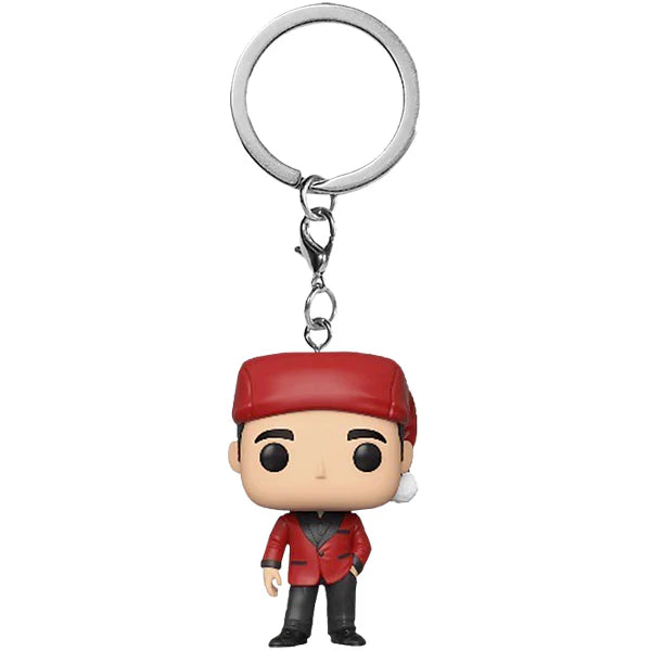 Funko Pop Keychain: The Office- Santa Michael