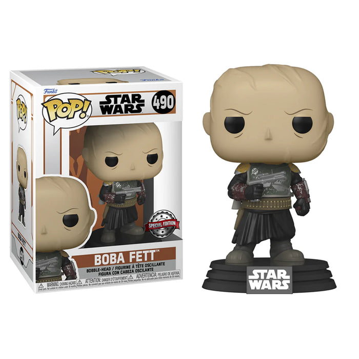 Pop! Tv: Mandalorian- Boba Fett w/o helmet