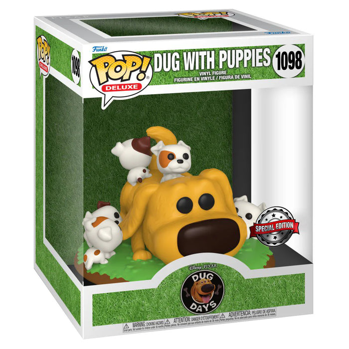 Funko Pop Deluxe: Dug Days- Dug Covered In Puppies