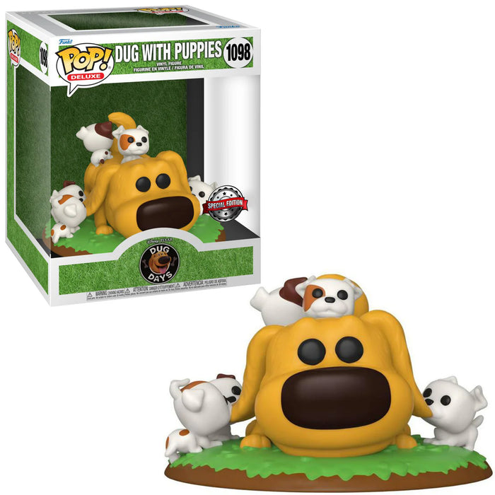 Funko Pop Deluxe: Dug Days- Dug Covered In Puppies