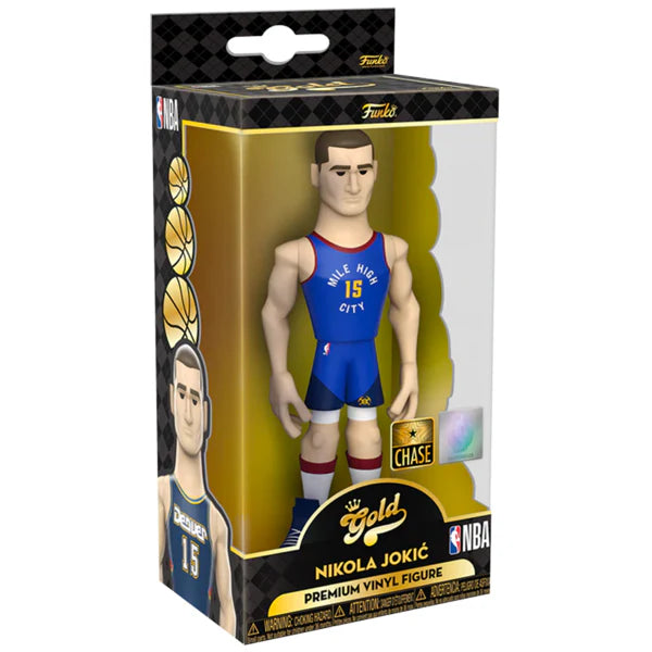 Gold 5" Nba: Nuggets- Nikola Jokic (Awayuni) W/ Chase