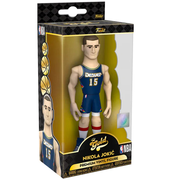 Gold 5" Nba: Nuggets- Nikola Jokic (Awayuni) W/ Chase