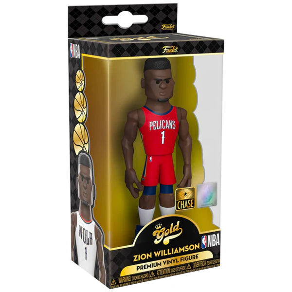 Gold 5" Nba: Pelicans- Zion Williamson (Homeuni) W/ Chase