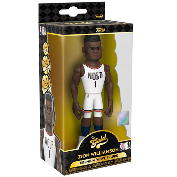Gold 5" Nba: Pelicans- Zion Williamson (Homeuni) W/ Chase