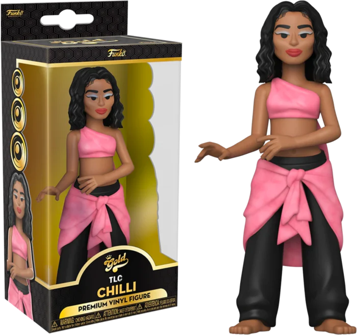 Vinyl Gold! Rocks: Tlc- Chilli 5 Inch