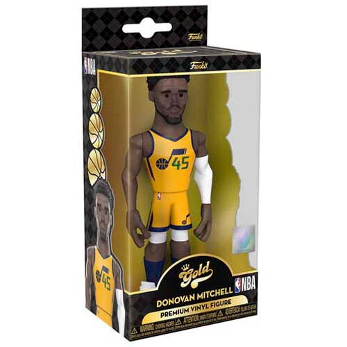 Gold 5" Nba: Jazz- Donovan Mitchell (Ce'21) W/Chase