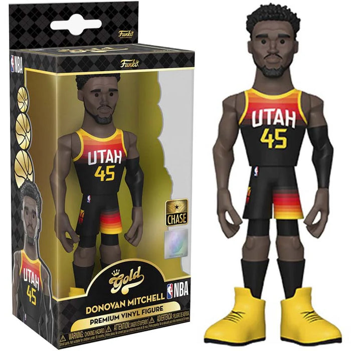 Gold 5" Nba: Jazz- Donovan Mitchell (Ce'21) W/Chase