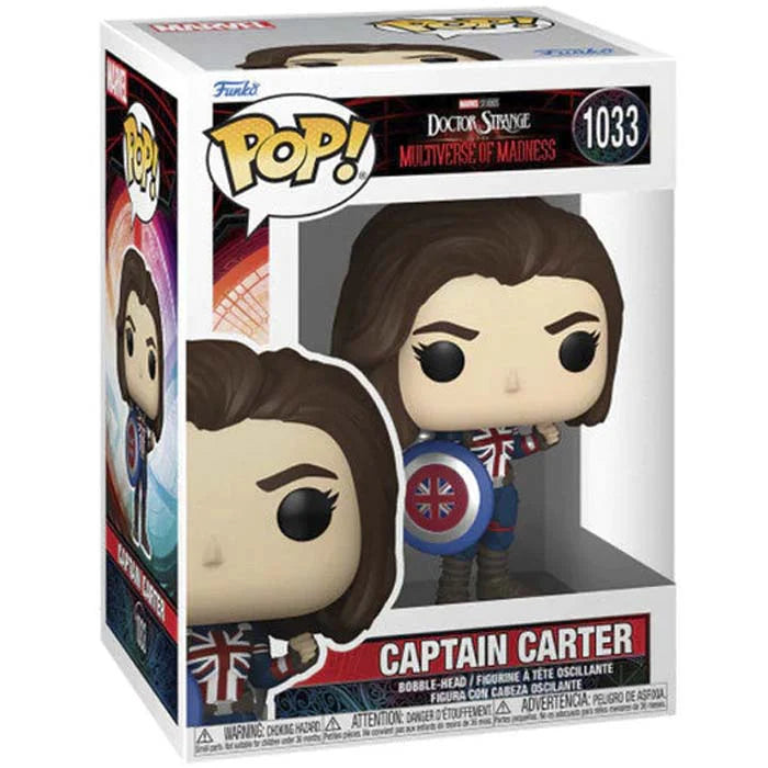 Pop! Marvel: Doctor Strange In Mom- Captain Carter