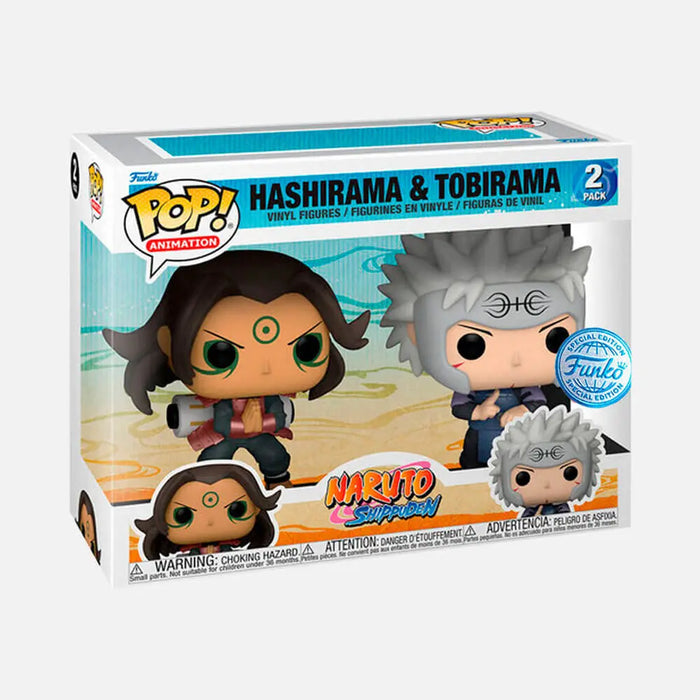 Pop! Animation: Naruto - Hashirama & Tobirama 2Pk (Exc)